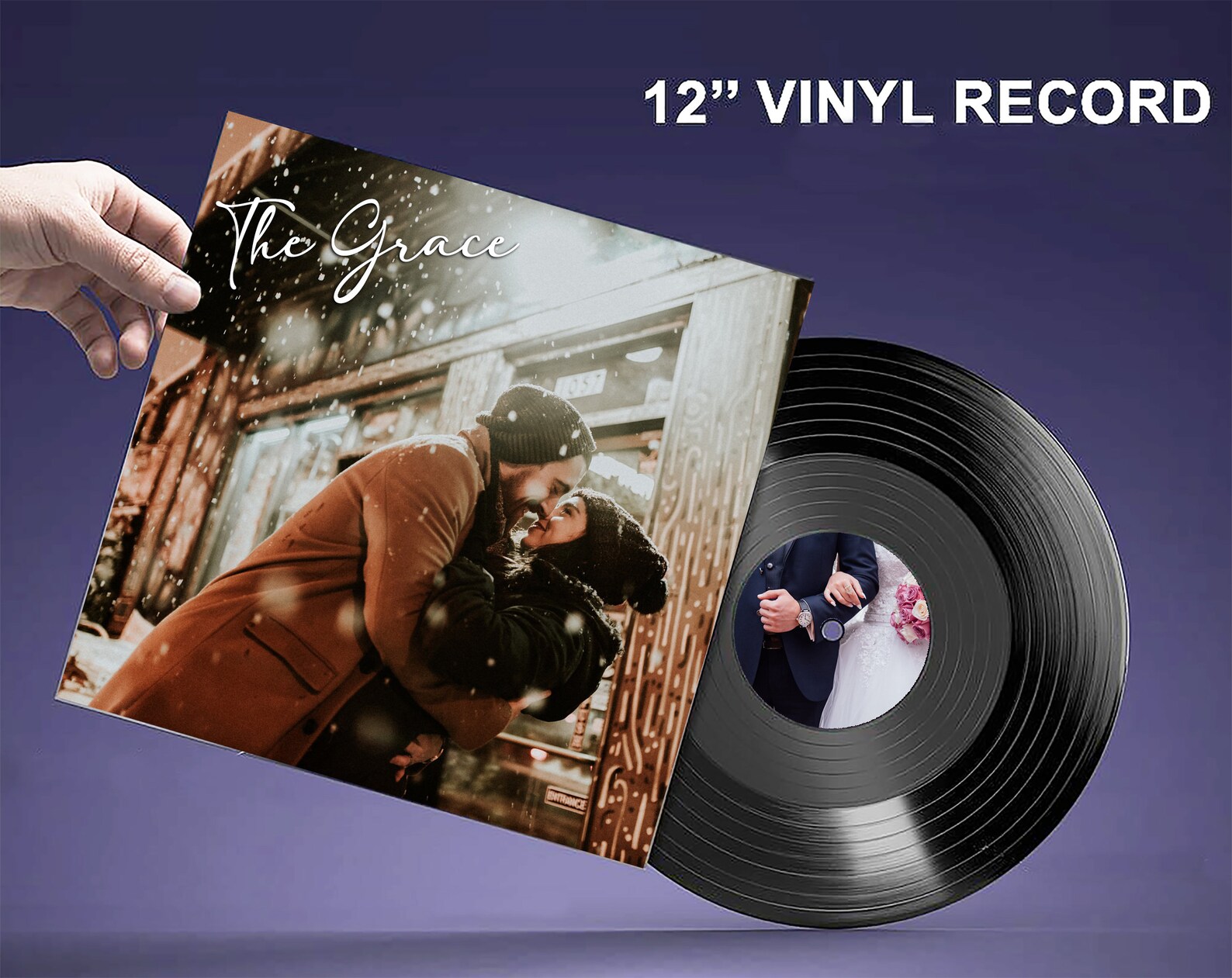 Custom Vinyl Record 12 Inch. Vinyl Record Included Your Best Etsy