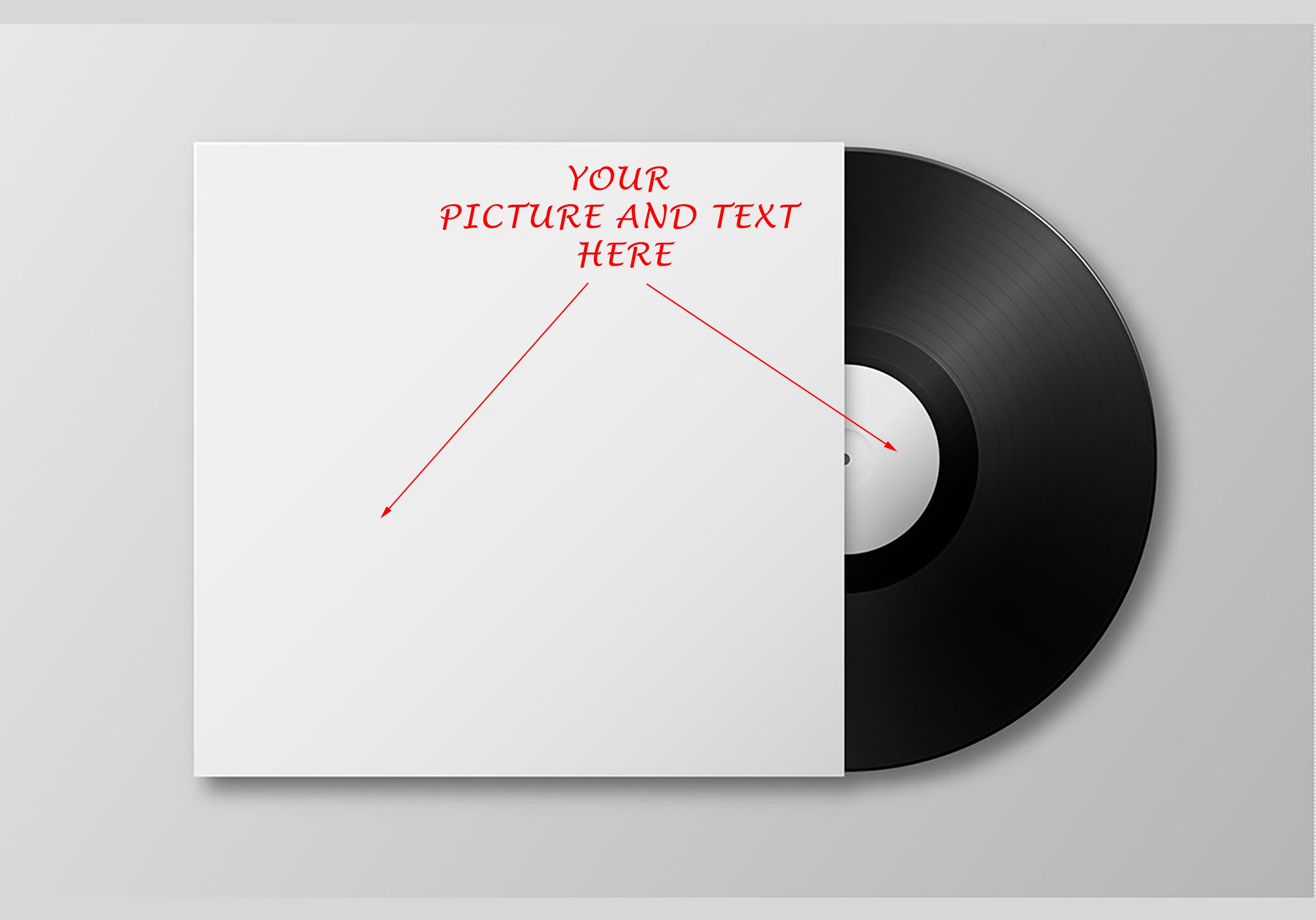 Custom Vinyl Record 12 Inch. Vinyl Record Included Your Best Etsy
