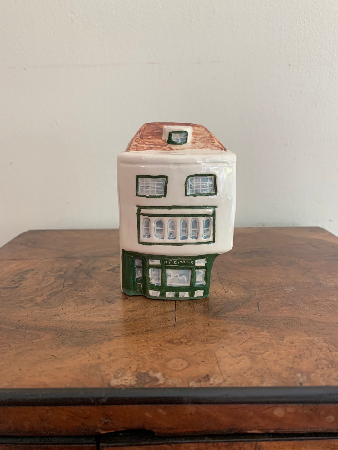 John Putnam Heritage Houses Pottery Model of Town Shop Etsy