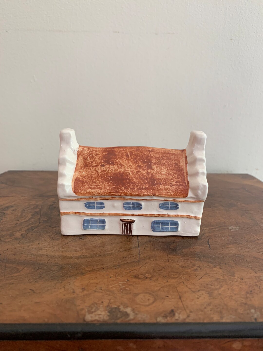 John Putnam Heritage Houses Pottery Model of Dutch Gabled House 1978 Etsy