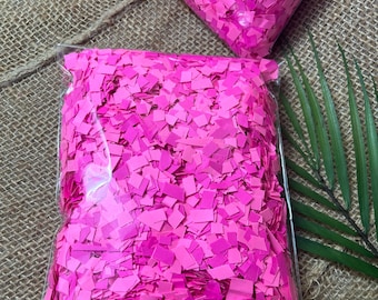 Pink Paper Confetti: Light Pink & Fuchsia Party Decorations