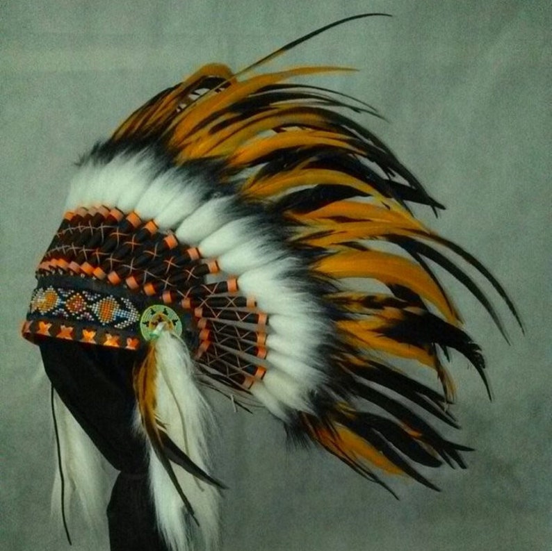 baby halloween headpiece Kids warbonnet Kids birthday Kids Indian Costume Kids Indian Headdress replica toddler halloween Photo prop