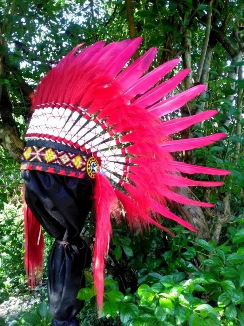 Baby Indian Headdress Replica, Baby Indian Costume, Kids Feather