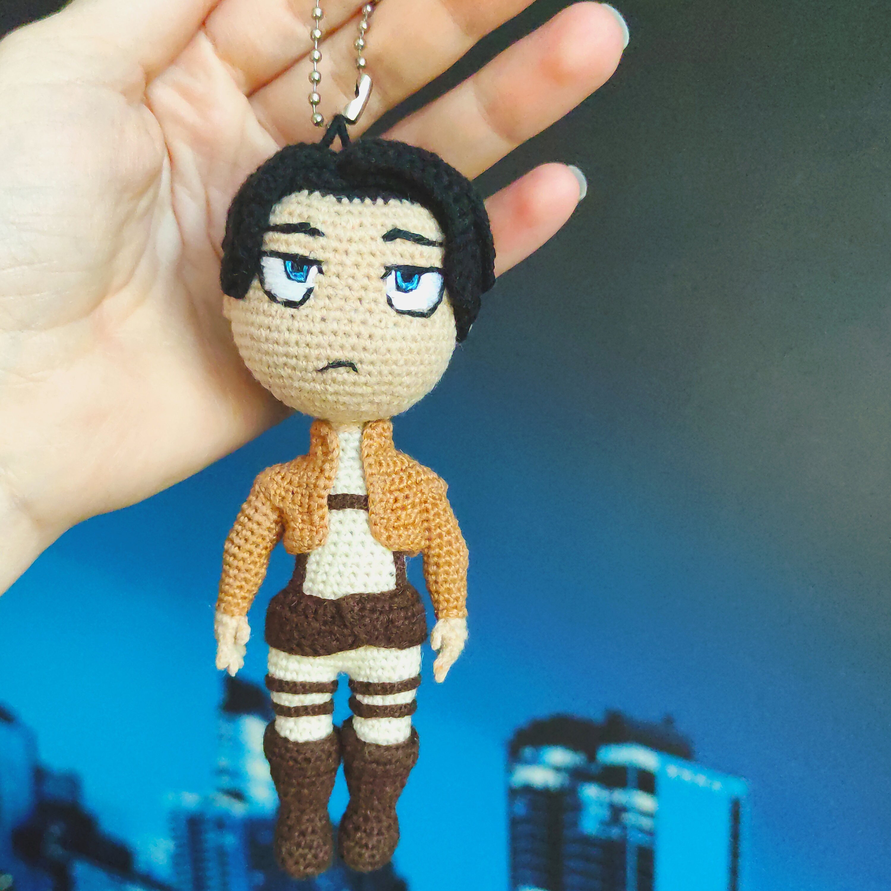 levi aot keychain