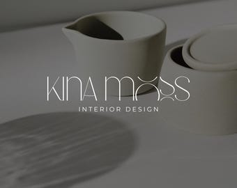 Professionelles Logo für Innenarchitektur und Architektur, luxuriöses minimalistisches Branding-Kit, kreatives geometrisches Studio-Logo – Sias Studio