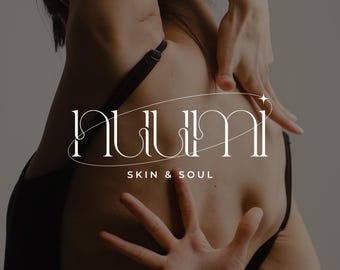 Luxury Skincare Logo, Wellness And Beauty Branding, Minimalist Aesthetic Logo, Holistic And Prestigious Visual Identity – Sias Studio