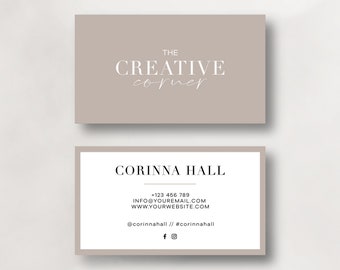 Elegant business card design, Business card template, Corporate business card, Professional business card