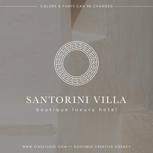 Logo stile greco, Logo aziendale, Logo strutture ricettive, Logo moderno e minimale, Logo professionale, Logo alla moda, Watermark