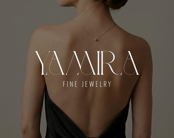 Luxury Jewelry Logo Design, Fine Jewelry Branding, Minimalist Goldsmith Logo, Sophisticated Boutique Visual Identity – Sias Studio
