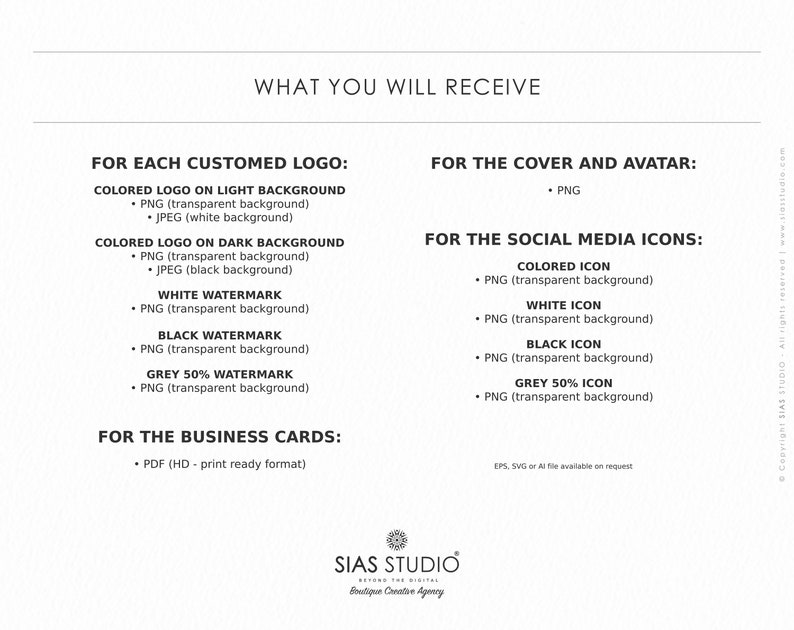 Premade Branding Package Ultra Stylish Logo Design Etsy