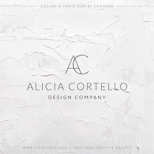 Logo con iniziali, Progettazione del logo, Logo moderno, Logo minimale, Logo aziendale, Logo professionale, Logo vettoriale, Logo design