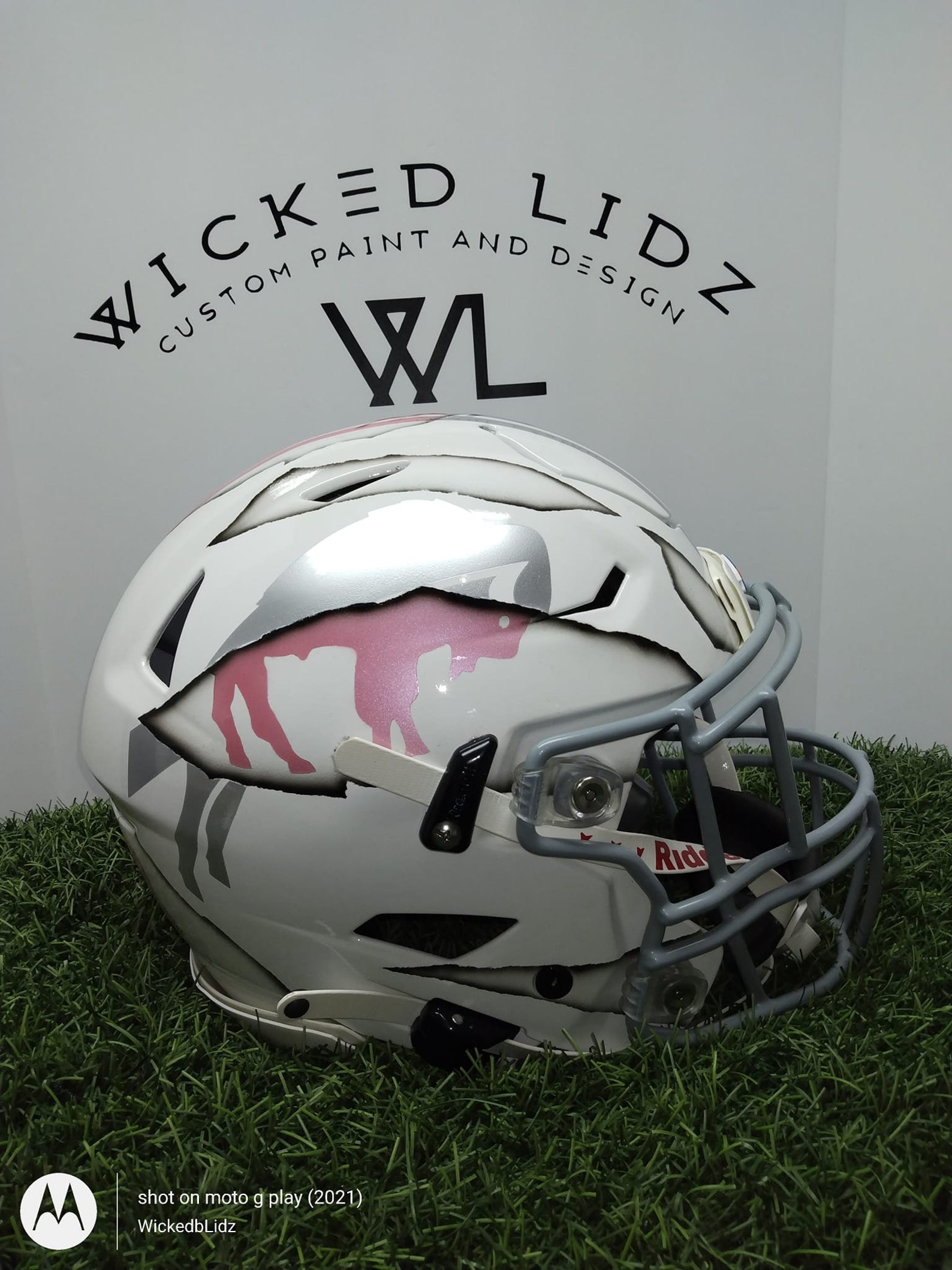 Custom Football Helmets. Paint, Hydro Dip and Spray Chrome. Etsy