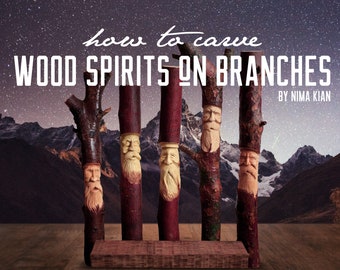 Master the  Woodspirit   | Step-by-Step Woodcarving Tutorial by Nima Kian (upgraded JULY 2024 )