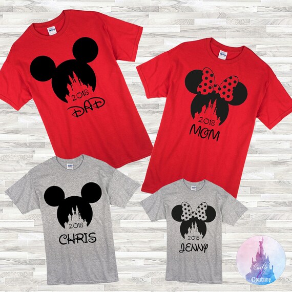 disneyland family vacation shirts