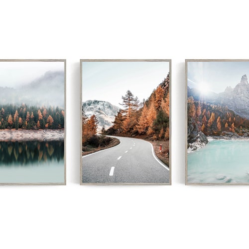 3Pcs Nature Phototile Wall Art main image 1