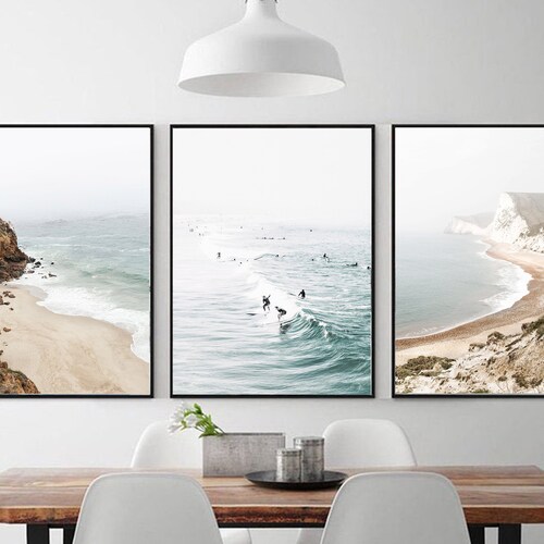 Forest 3 Piece Wall Art Canvas Print Gallery Wall Set Etsy