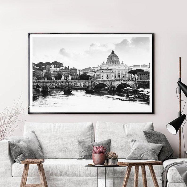 Rome Art Italy Wall Art Architecture Print Modern Wall Art | Etsy