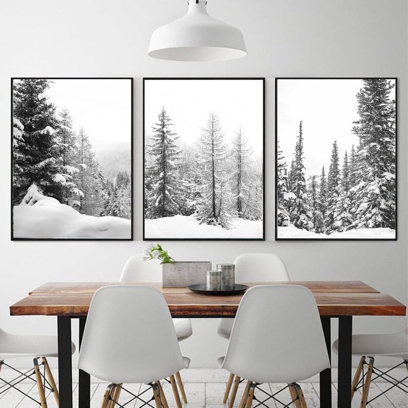 3Pcs Nature Phototile Wall Art
