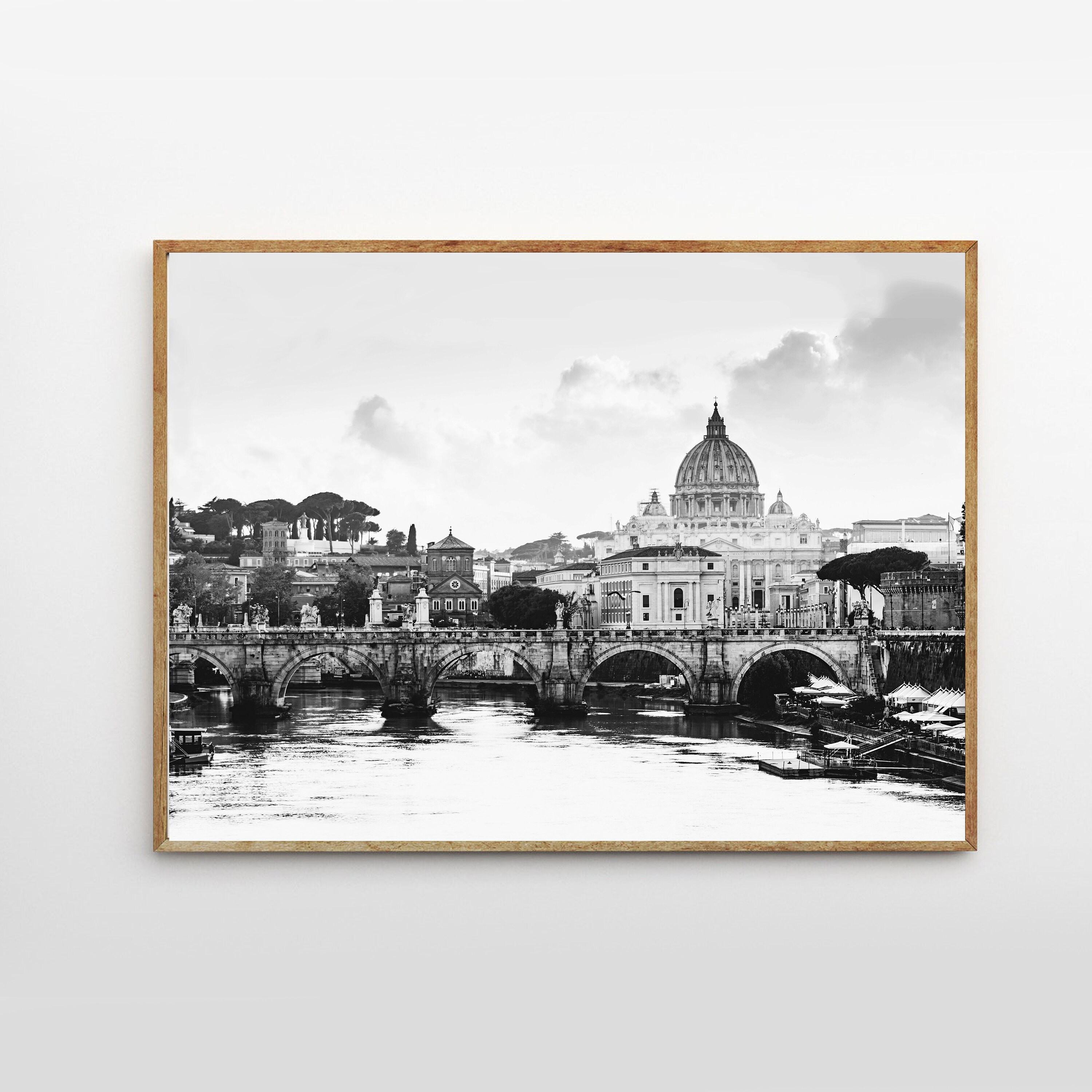 Rome Art Italy Wall Art Architecture Print Modern Wall Art Etsy
