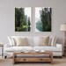 Nature Extra Large Set of 2 Two Prints 24x36 Print Emerald - Etsy