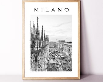 Milan Print, Italy Print, Milan Framed Print, Italy Wall Art, Travel Print, Milan Art Poster, 24x36 Print, Italy Poster, Milan Photography