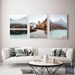 3 Piece Wall Art Autumn Print Lake Nature Wall Art 24x36 Print - Etsy