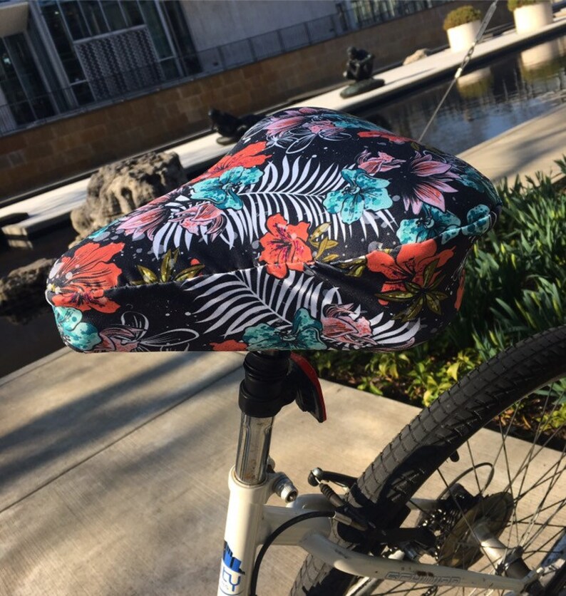Custom Design/Size Cushy Bike Seat / Bike Saddle Cover en Etsy