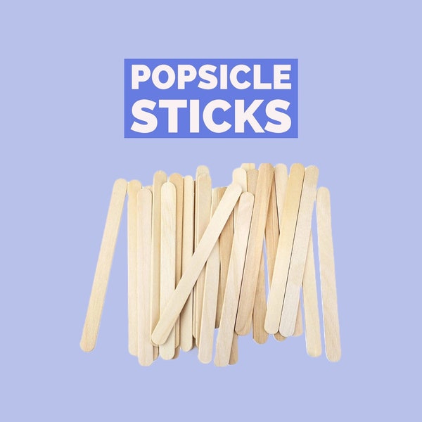 Popsicle Sticks Etsy