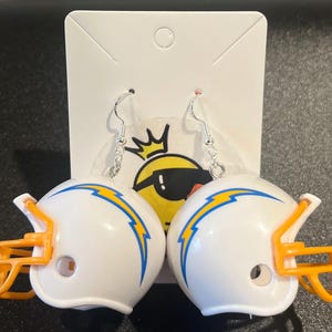 Los Angeles Football Chargers Helmet Earrings