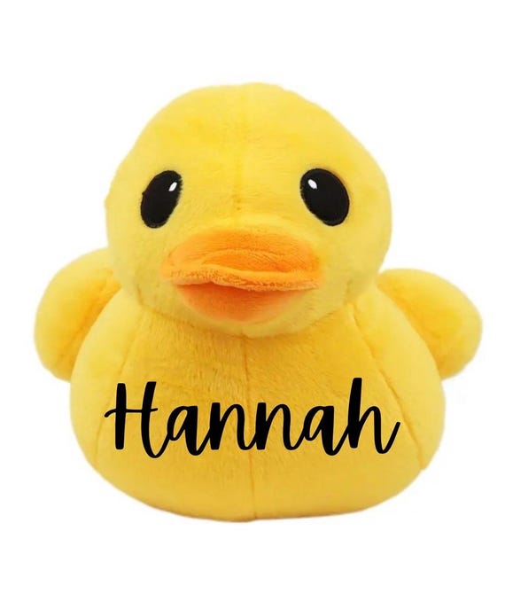 Rubber duck stuffed animal shop