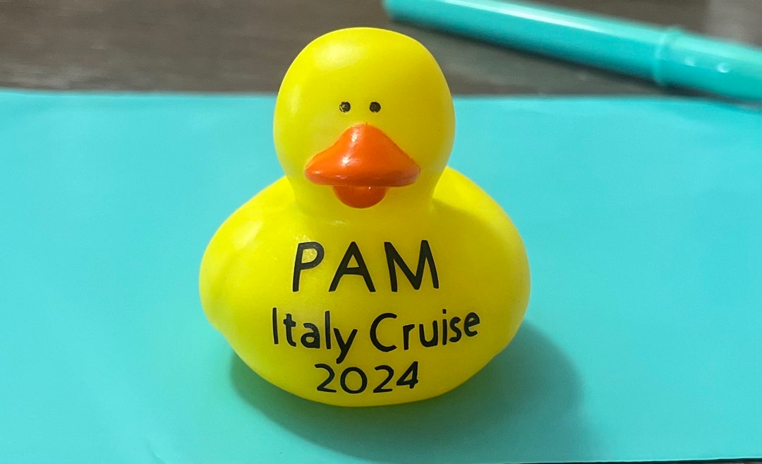 Custom Rubber Duck Name, Custom Cruise Duck, Duck for Jeep, Kids Duck