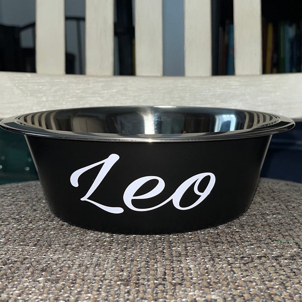 Food bowl for pet, Food Bowl for Dog, Animal Food Bowl, Animal Water Bowl, Stainless Steel Bowl for Pet, Custom Dog Bowl, Custom Name Bowl