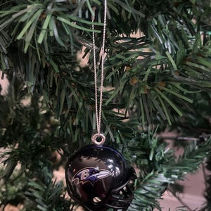 Baltimore Football Christmas Ornament, National Football Baltimore Professional Football League Ornament Team Helmet