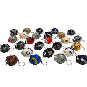 Football Helmet Keychain, Football Party Favor
