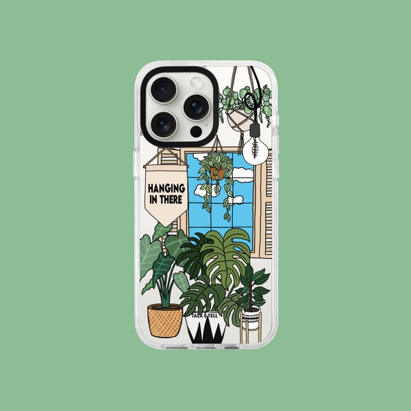 House Plants iPhone Case | Window | Interior Design | Fig Tree | Plant Pots | Lightbulb | Hanging in There | Monstera | Hanging Plants