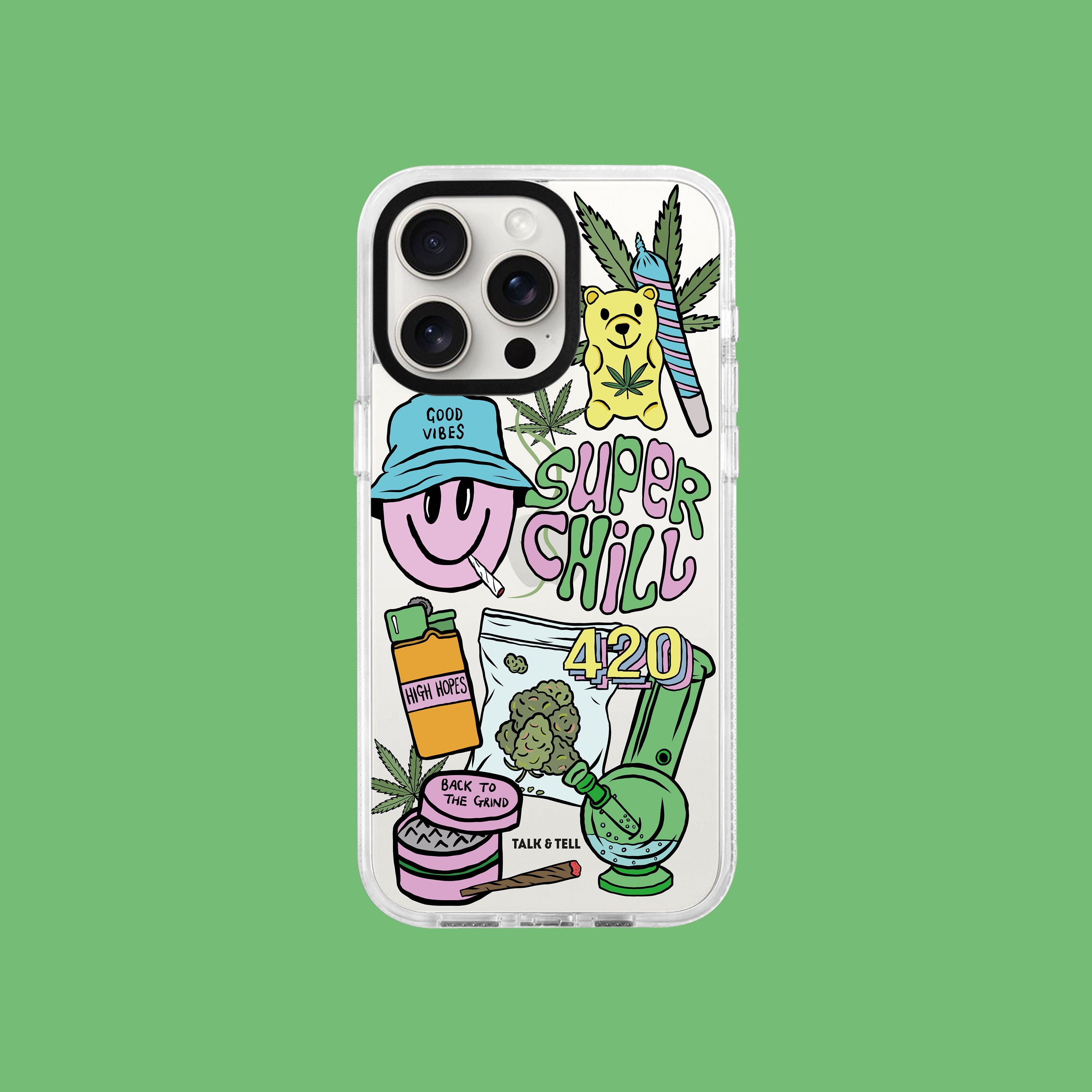 420 Marijuana Weed iPhone Case | Joint | Edibles | Chill