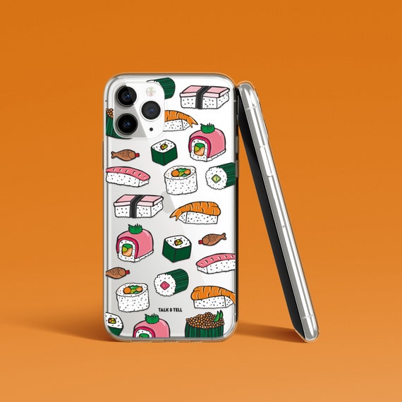 Japanese Sushi Pixel iPhone Case Magsafe対応 Hello Kitty Sushi iPhone Case - Shop Sonix