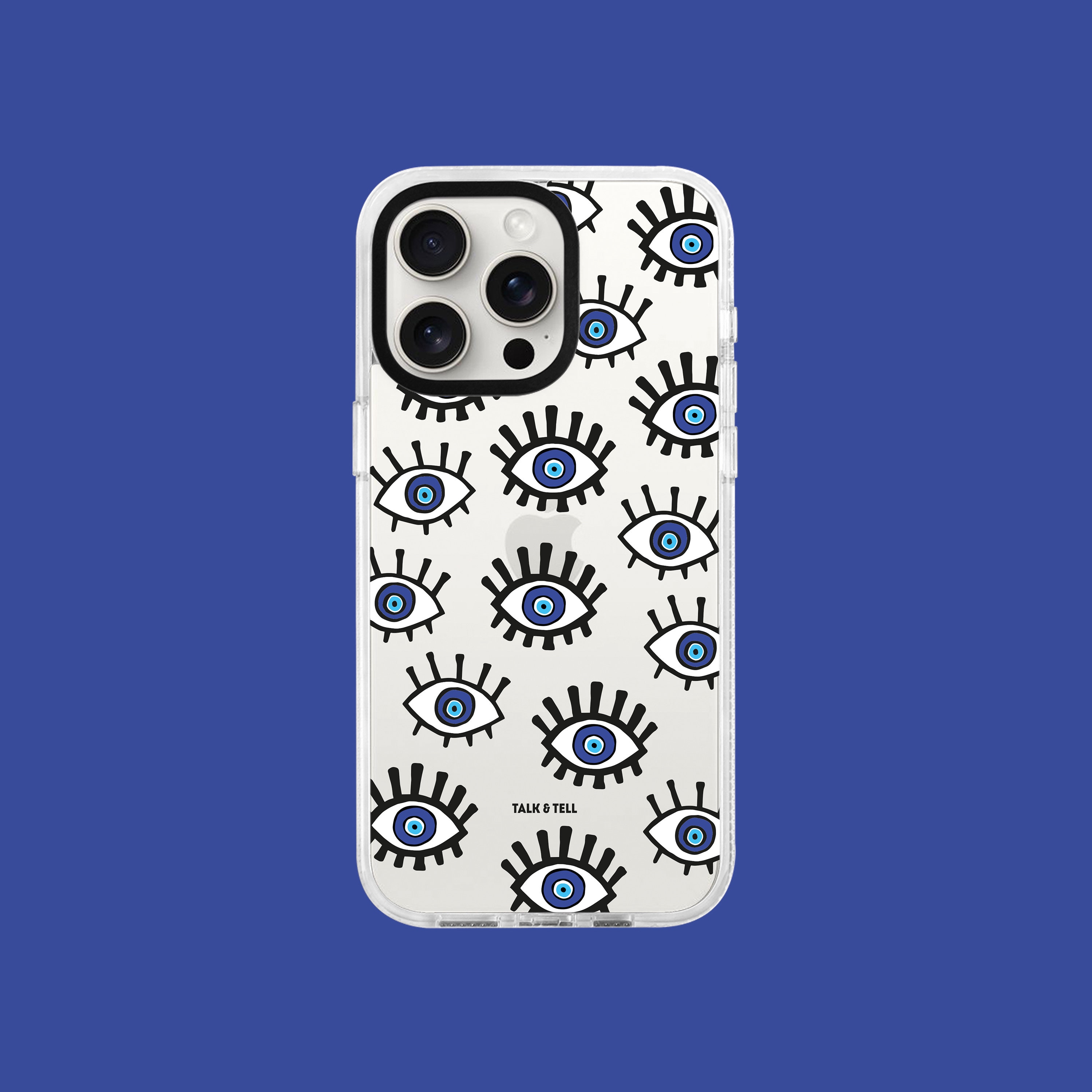 Evil Eye Hülle Für IPhone 15 Pro Max – Schutz-Charm Im Nazar-Design
