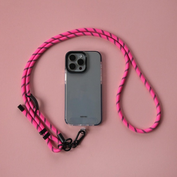 Handy-Umhängeband-Set Mit Gurt & Halter – Verstellbar, Hals- Oder Handgelenktrage, Inkl. Schlüsselanhänger