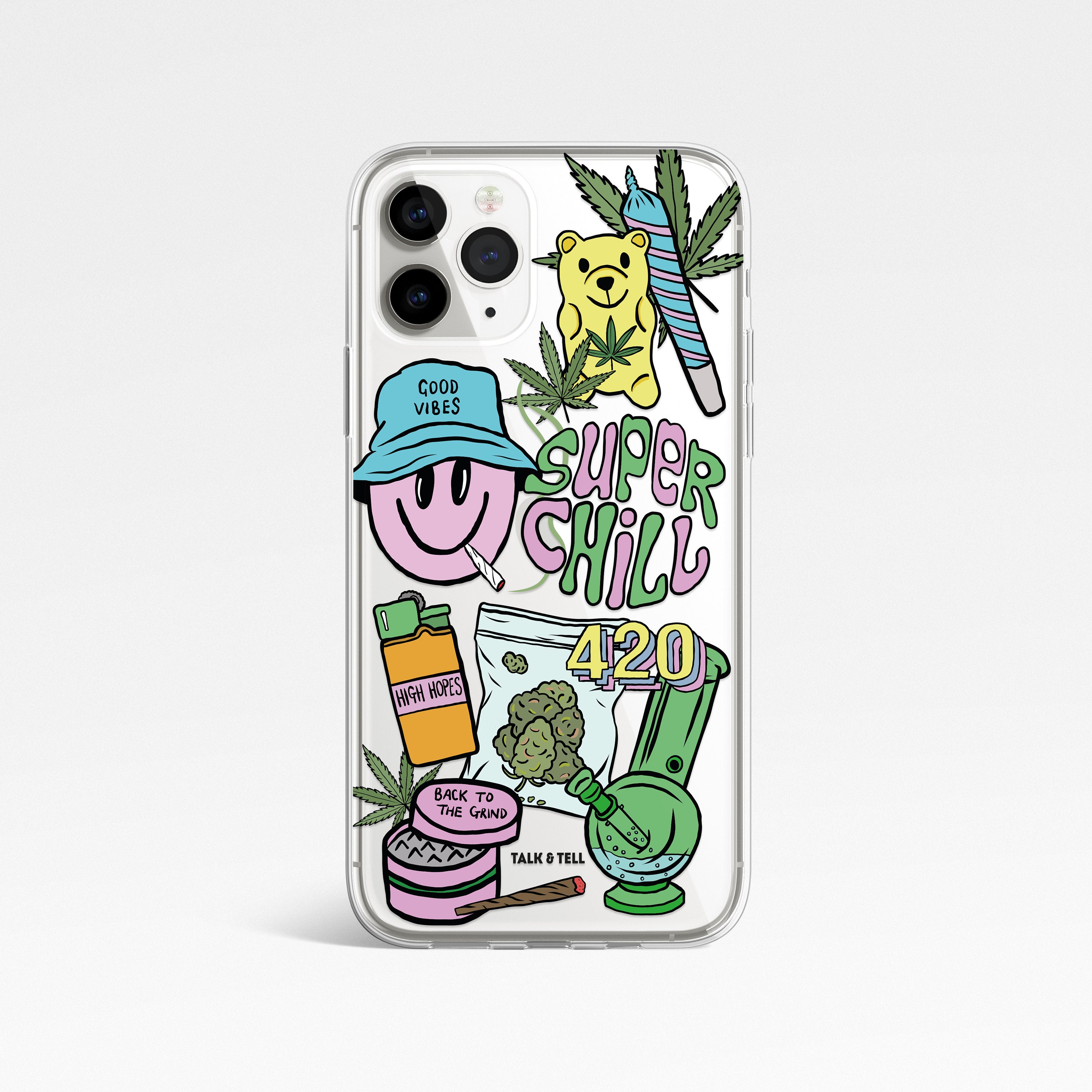 Society6 iPhone4/4S,5用 Cowabunga! by Fimbis 420 Marijuana Weed iPhone Case | Joint | Edibles | Chill