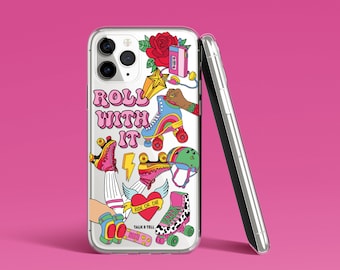 Roller Skate iPhone Case | Roller Derby | Skater Girl | Skating | Retro | Sports