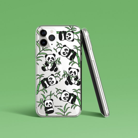 Panda iPhone Hlle | Ses tier | Bambus - Etsy.de