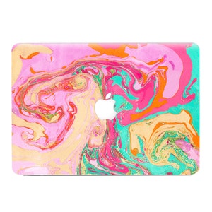 Bubblegum Pop Marble MacBook Vinyl Skin | MacBook Decal | Laptop Skin | Computer Sticker | MacBook Cover | MacBook Pro Air | Colourful