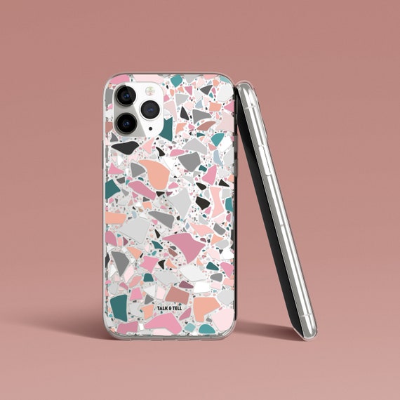 Vintage Terrazzo iPhone Case | Neutral Terrazzo | Minimalist Pattern