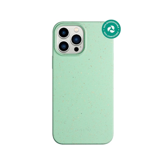 生分解性iPhoneケース | ミントグリーン | 環境に優しい | 分解可能