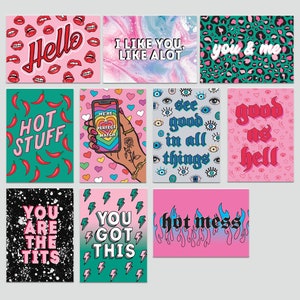Lot de 10 cartes postales