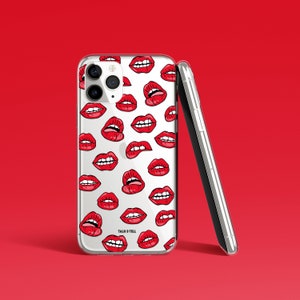 Lip iPhone Case | Mouth | Red Lips