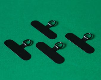 Universele telefoonaansluiting metaal | Verbindingslipjes | Telefoonpatch | Bevestigingsband mobiele telefoon voor lanyards
