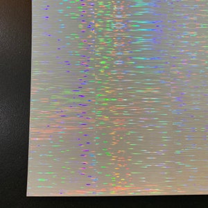 Transparante zelfklevende holografische voering voering | Kies je aantal of patroon |