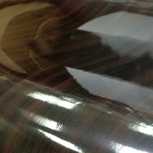 Glans houtnerf lijmen Vinyl - Donker hout GW9619 (Kies uw maat)